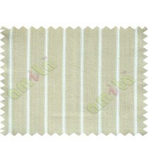 Brown with white line texture main cotton curtain designs